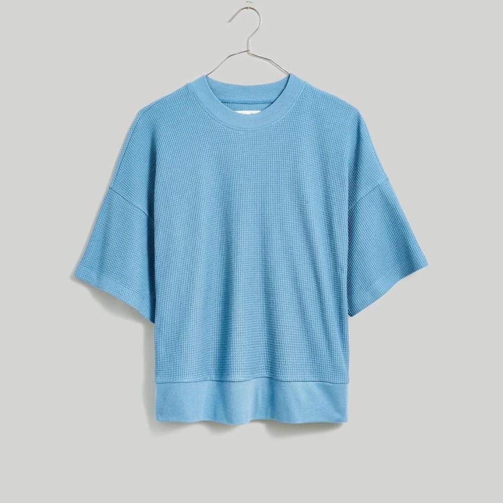 Madewell Women's Blue Crop-top